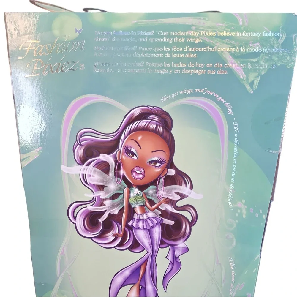 Bratz Fashion Pixiez Sasha Doll NIB Y2K MGA Entertainment Fantasy Magic Rare New